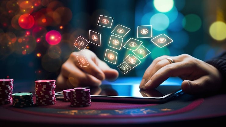 Dealer blackjack langsung di studio investoto